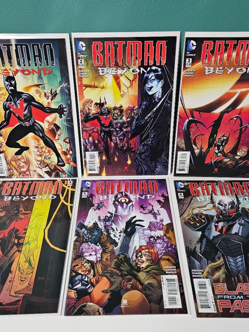 Batman Beyond #1-6 DC Comics 2015 Lot of 6 Jurgens Chang Maiolo C-052